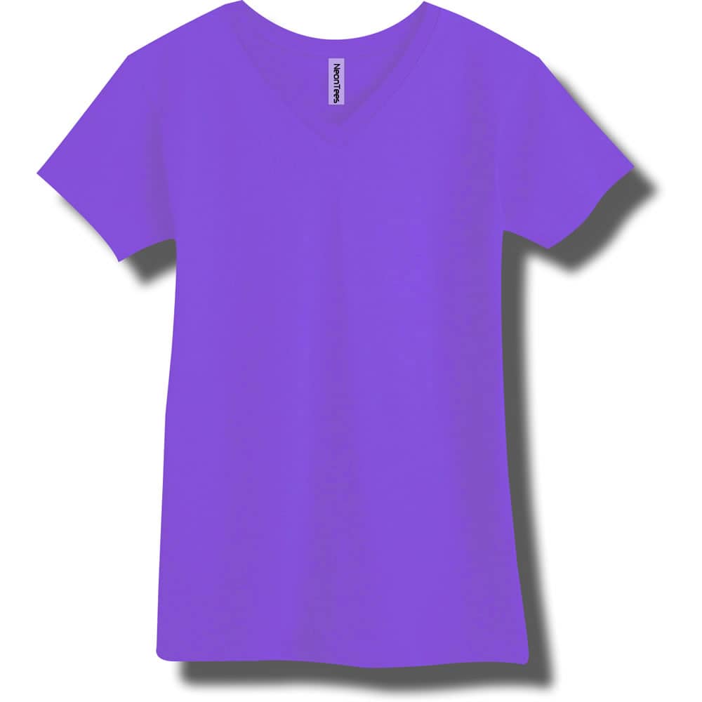 NEEDLES｜ (L/S V Neck Tee Purple (OT256)) Sport-Tek Women's PosiCharge Competitor™ V-Neck Tee